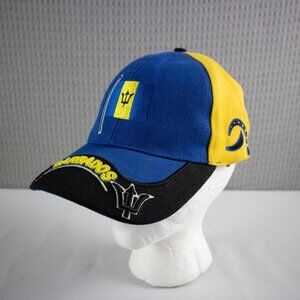 Barbados Country Flag Strapback Hat